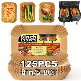 125 Pieces Of Air Fryer Baking Paper
